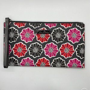 Vera Bradley Cherry Blossoms Clutch w/Wrist Strap